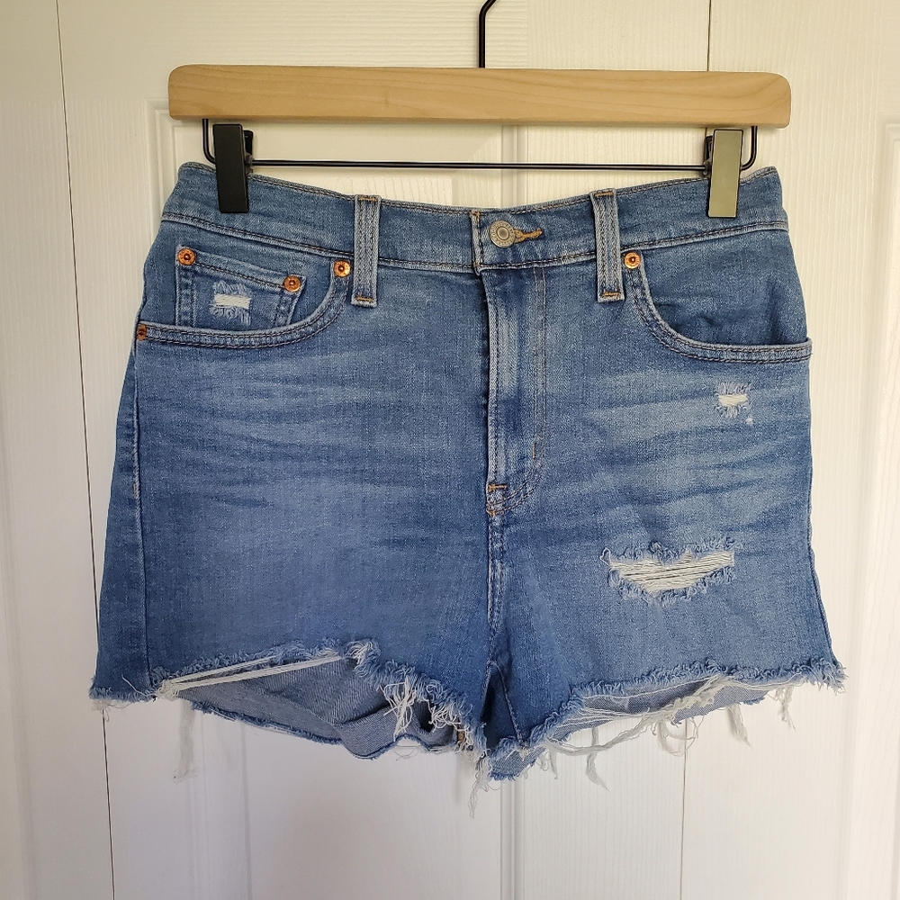 Levis Size 28 High Rise Womens Shorts